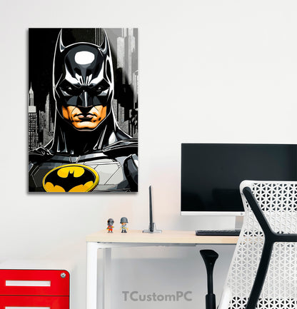 Bat-man painting