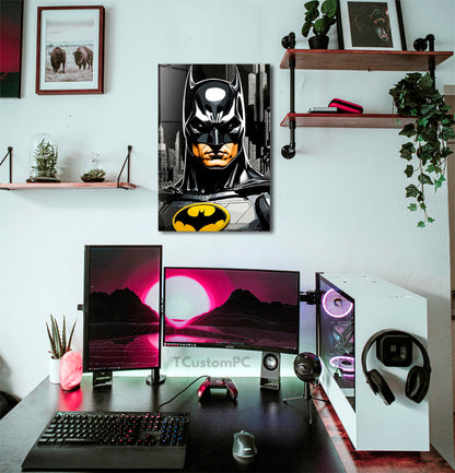 Bat-man painting