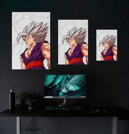 Beast Gohan painting - df