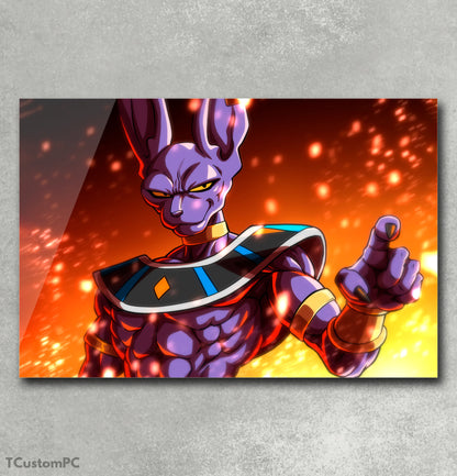 Beerus Flames DB frame