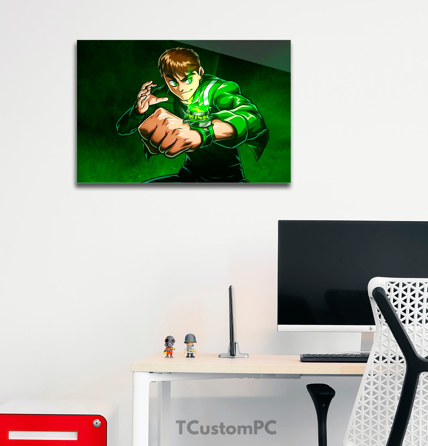 Ben 10 Af painting