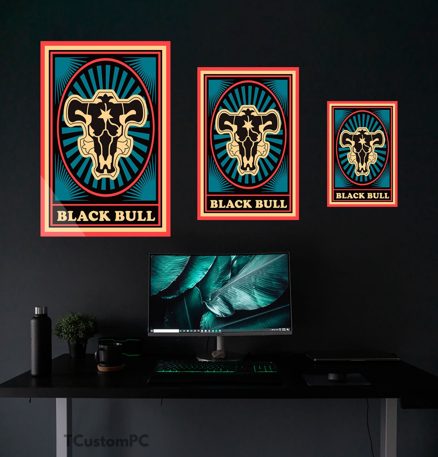 Pintura Trevo Negro - Black Bull 02