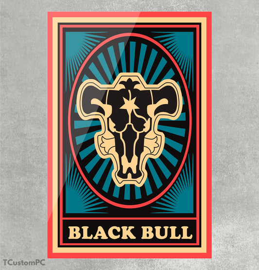 Pintura Trevo Negro - Black Bull 02