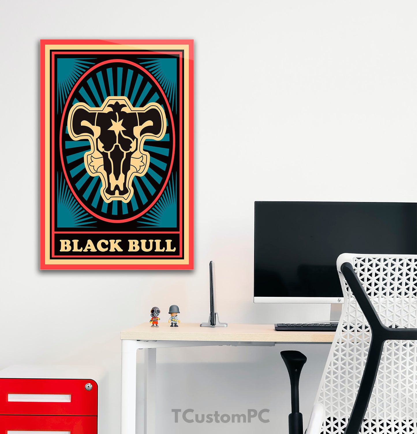 Pintura Trevo Negro - Black Bull 02