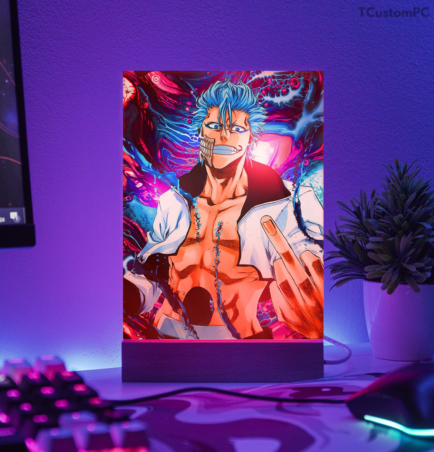 TC-Lamp Bleach Grimmjow finger vector