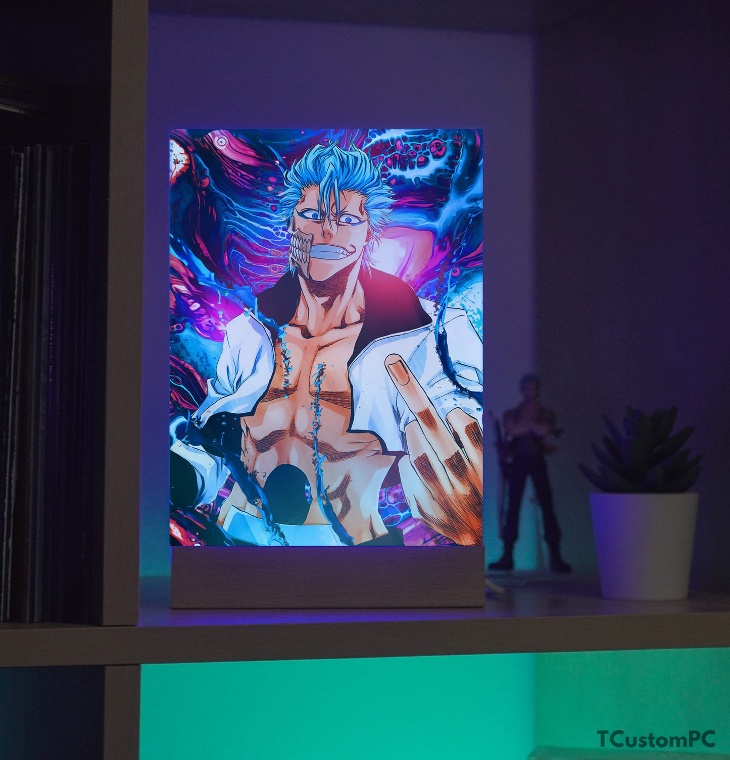 Vetor de dedo TC-Lamp Bleach Grimmjow