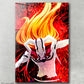 Bleach Ichigo Vasto Lorde Fury Wallpape pintura