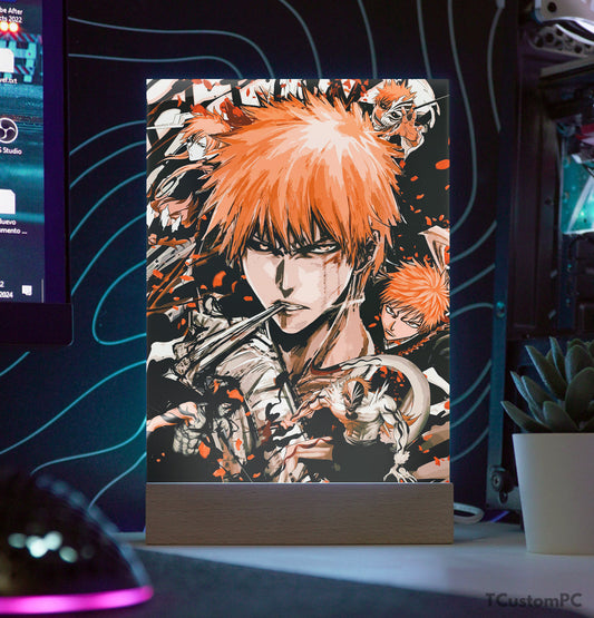 TC-Lamp Bleach Ichigo orange black vector