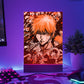 TC-Lamp Bleach Ichigo laranja preto vetor