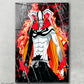 Bleach ichigo vasto lorde pintura do mundo oco