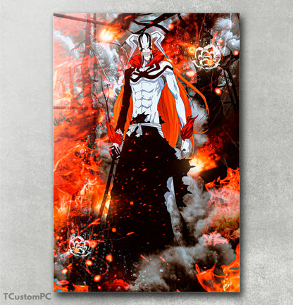 Pintura de fogo Bleach vasto lorde