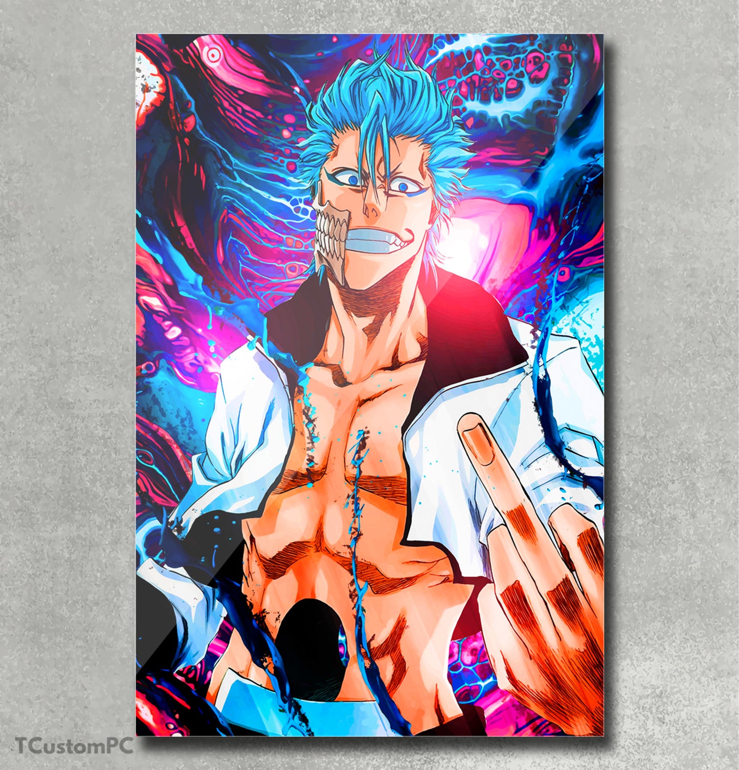 Cuadro Bleach Grimmjow finger vector