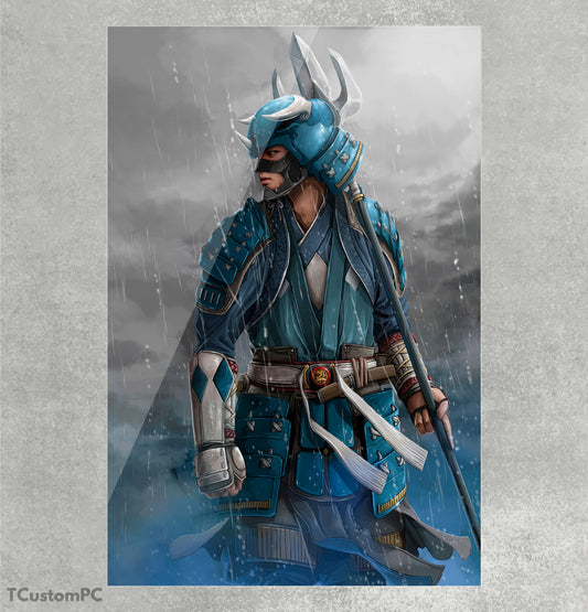 Blue Ranger painting