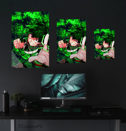 Pintura de Boku no Hero Deku