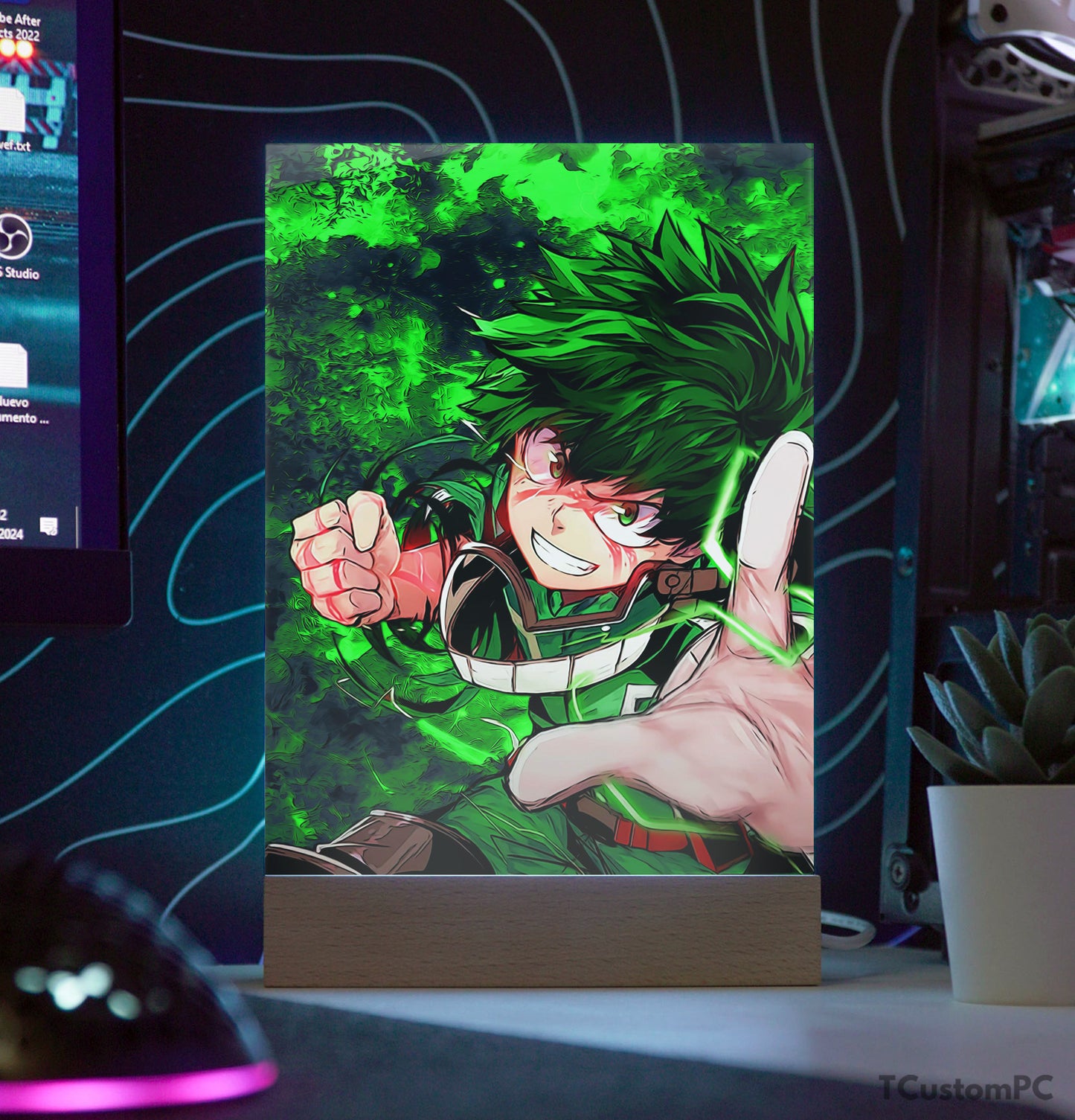 TC-Lamp Boku-no-Hero-Deku