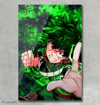 Pintura de Boku no Hero Deku