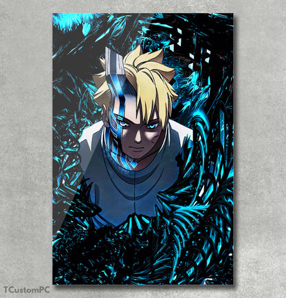 Pintura Fractal dos Demônios Boruto