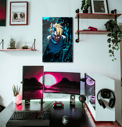 Pintura Fractal dos Demônios Boruto