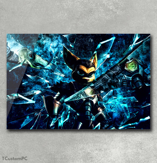 Ratchet &amp; Clank Broken Crystal 12 Frame
