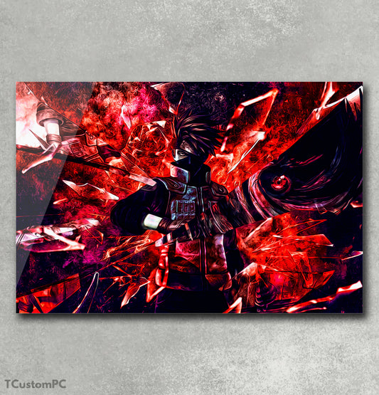 Kakashi painting Naruto Broken Crystal 16