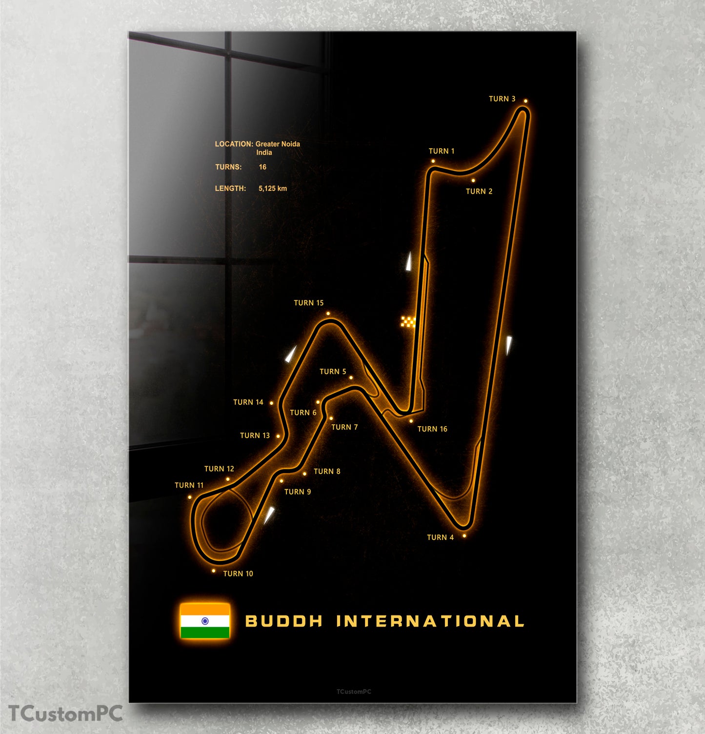 Cuadro Buddh International Circuit