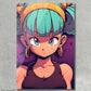 Wall Art Bulma Dragon Ball