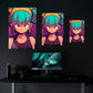 Wall Art Bulma Dragon Ball