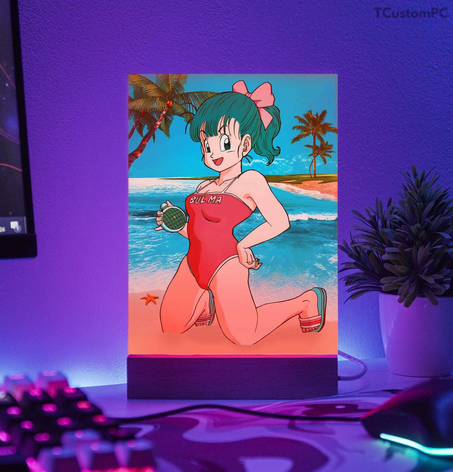 TC-Lamp Bulma beach vector