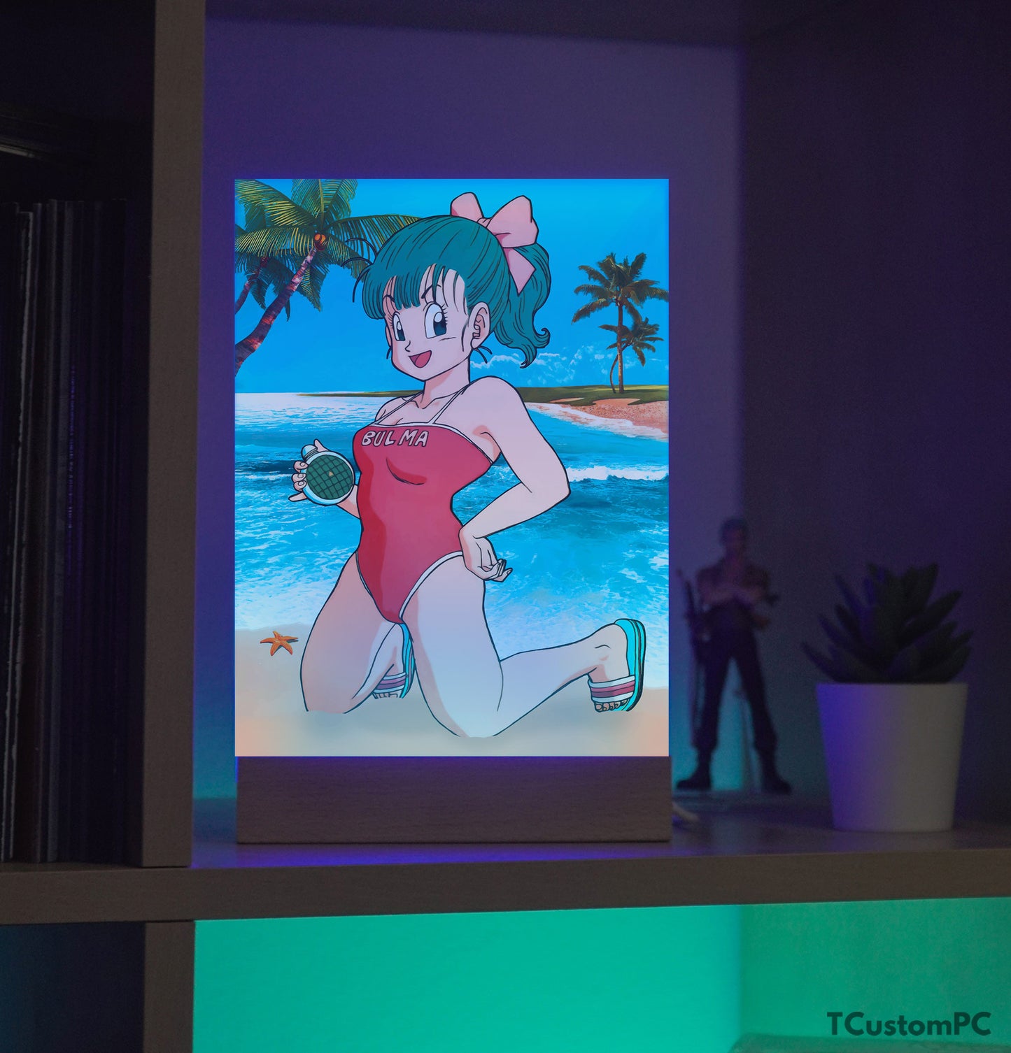 TC-Lamp Bulma beach vector