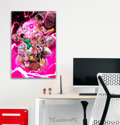 Wall Art Buu All Forms