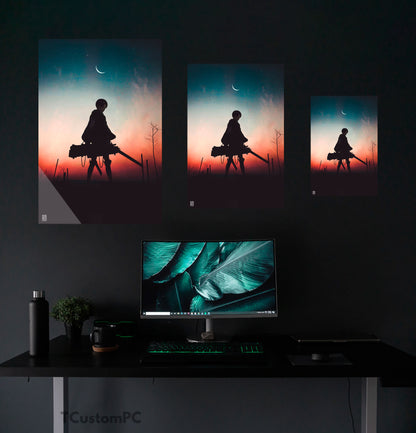 Wall Art Captain Levi