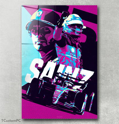 Cuadro Carlos Sainz