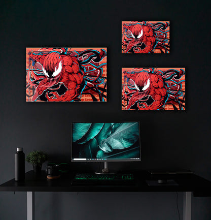 Carnage, Venom painting