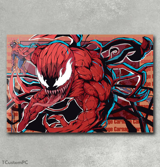 Carnage, Venom painting