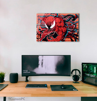 Carnage, Venom painting