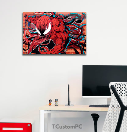 Carnage, Venom painting