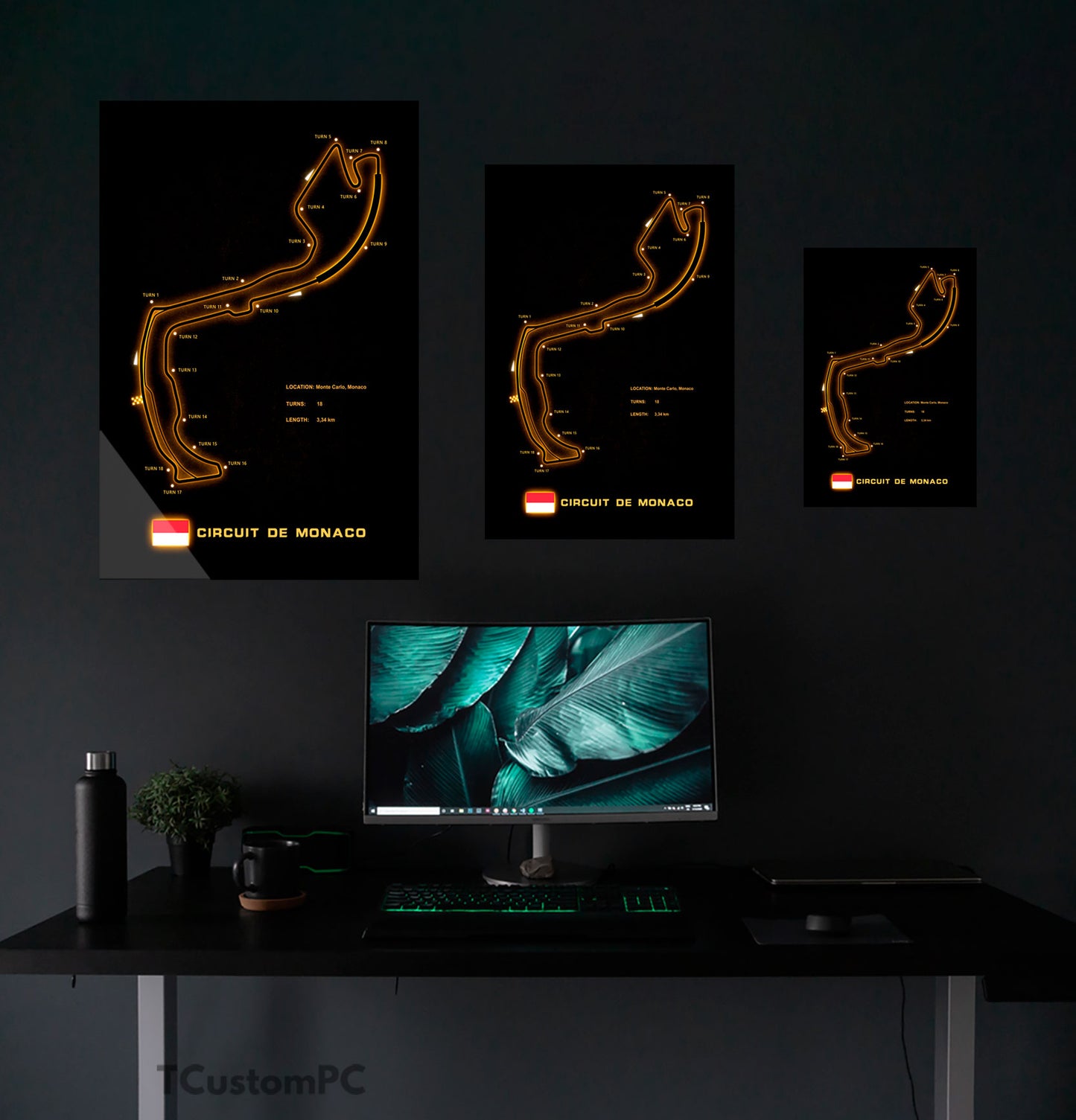 Circuit De Monaco Circuit Chart