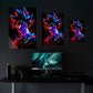 Wall Art Colorfull SonGoku_1