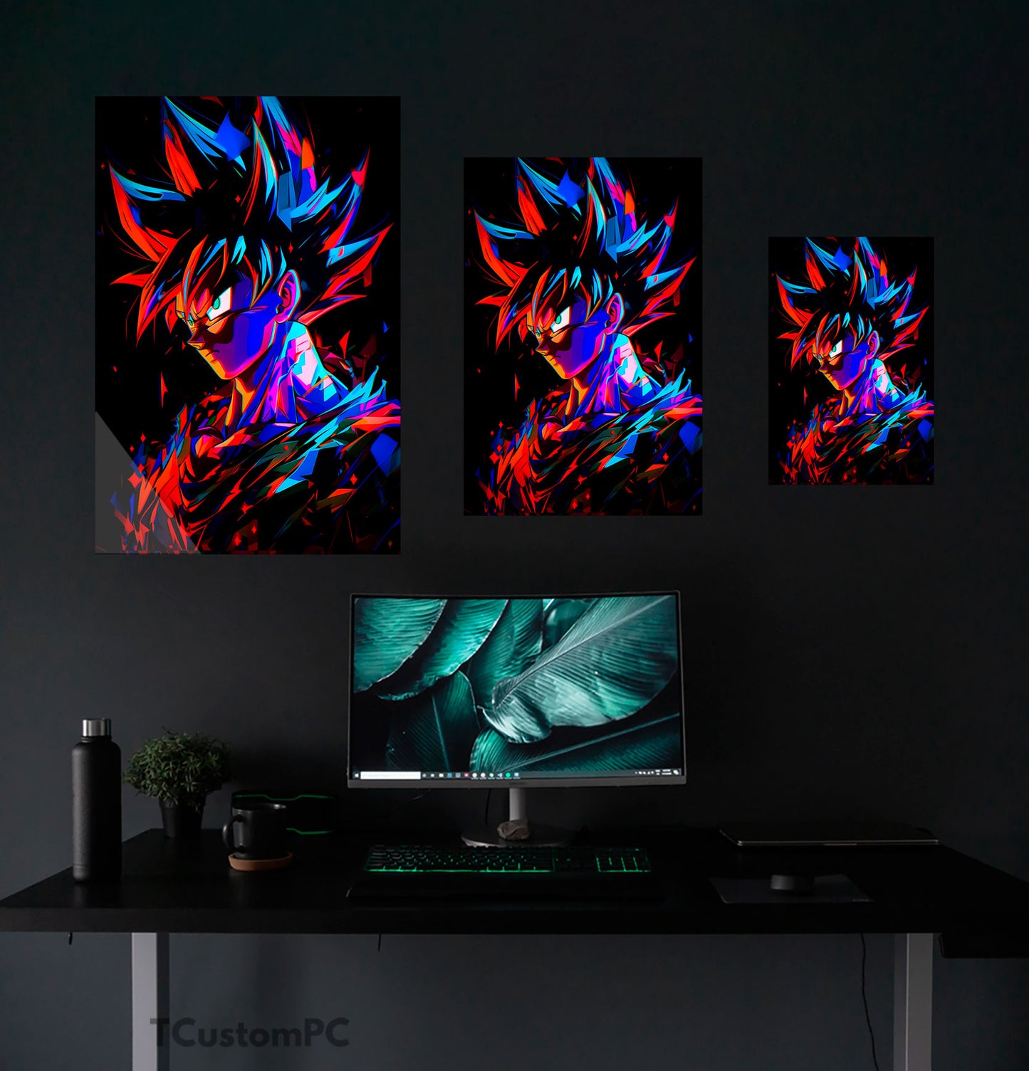 Wall Art Colorfull SonGoku_1