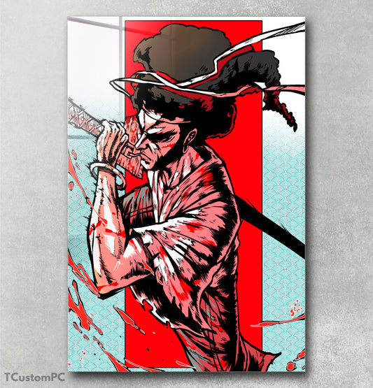 Comic46 Afro Samurai painting