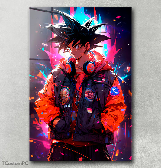 Pintura fixe do Goku