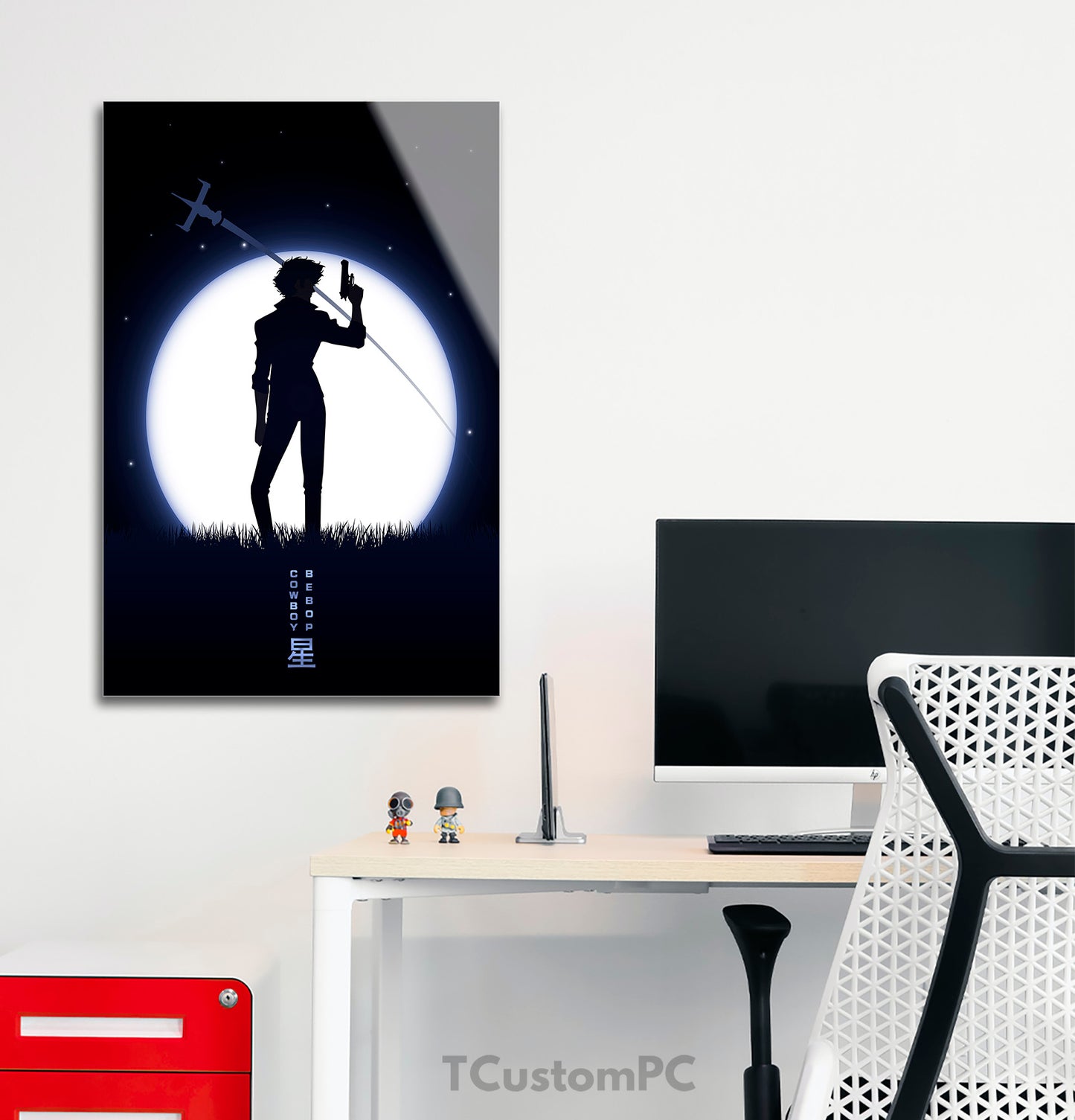 Pintura Moon Cowboy bebop