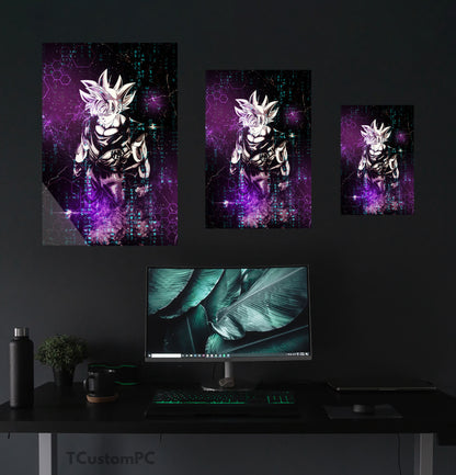 Pintura de Memórias de Cristal de Goku 13