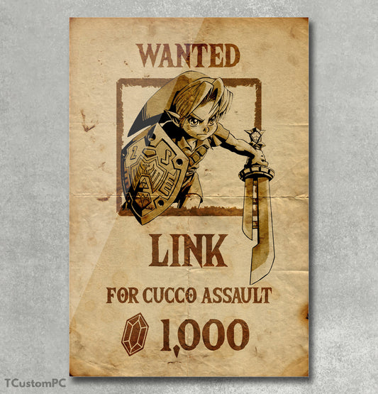 Cuadro Cucco Assault Zelda