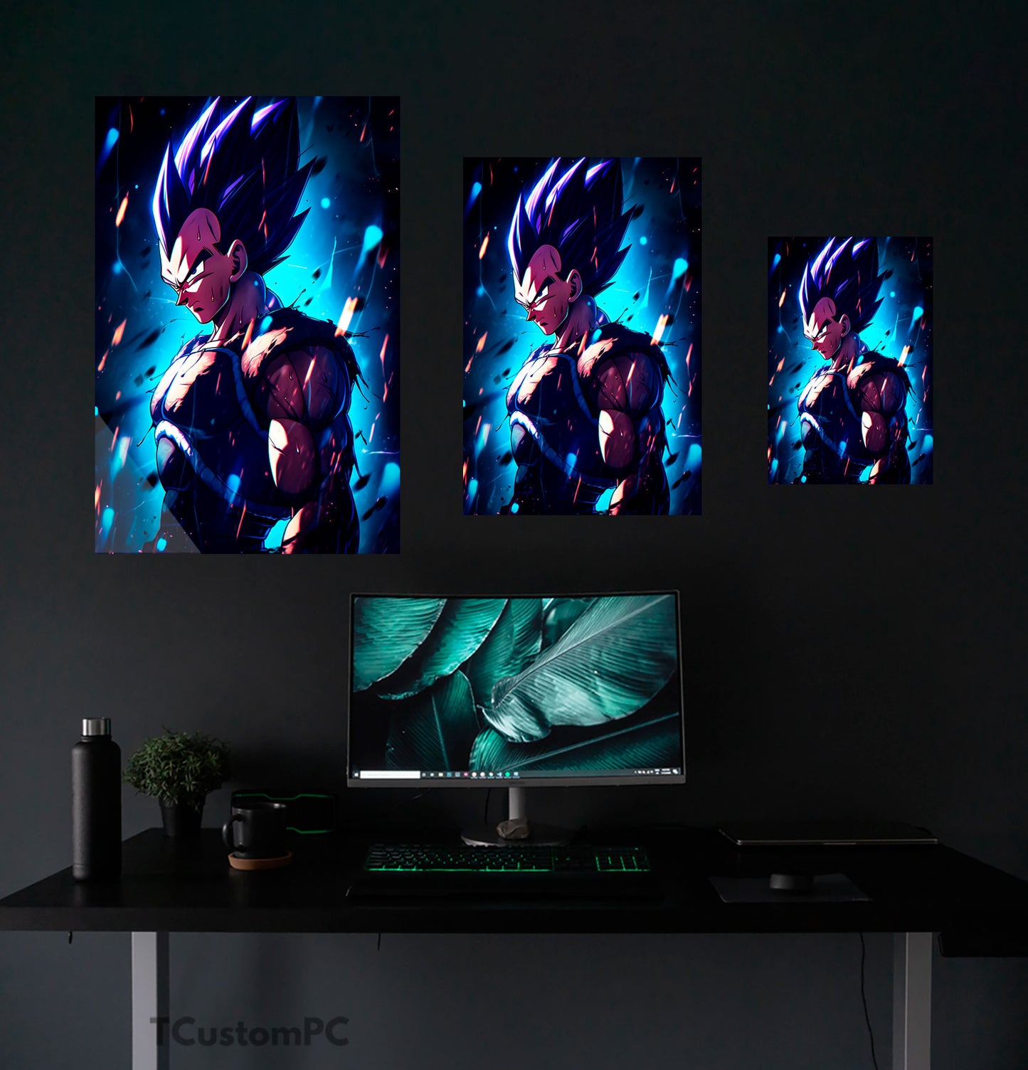 Pintura DBZ_Dragonball_Vegeta_1