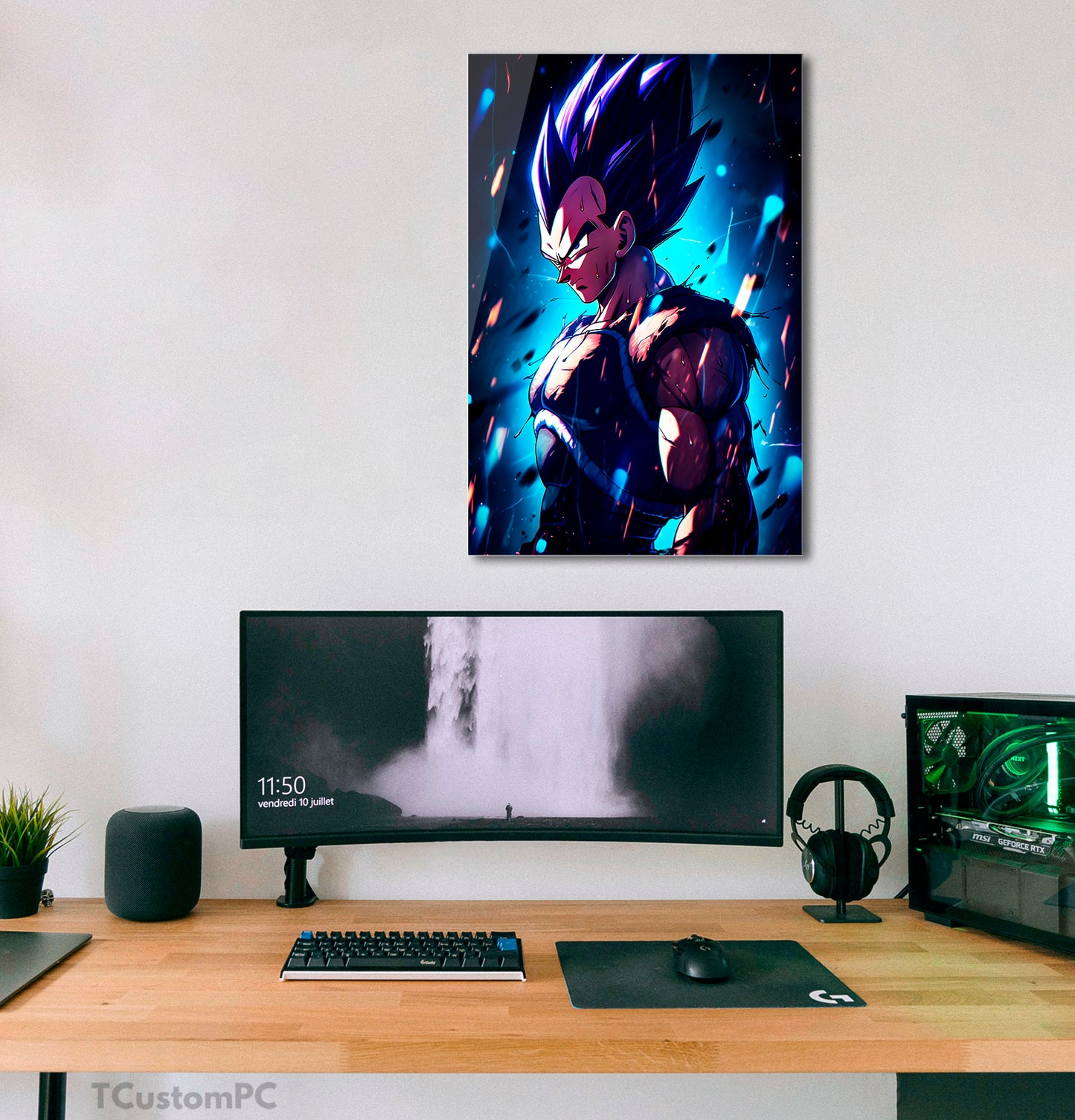 Pintura DBZ_Dragonball_Vegeta_1