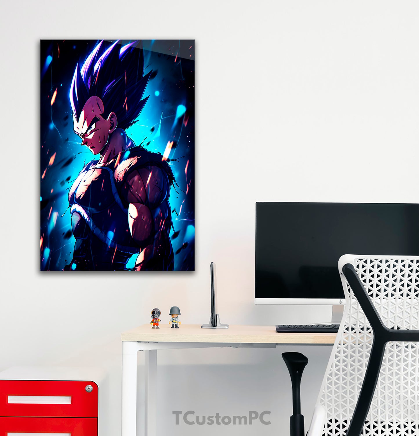 Pintura DBZ_Dragonball_Vegeta_1