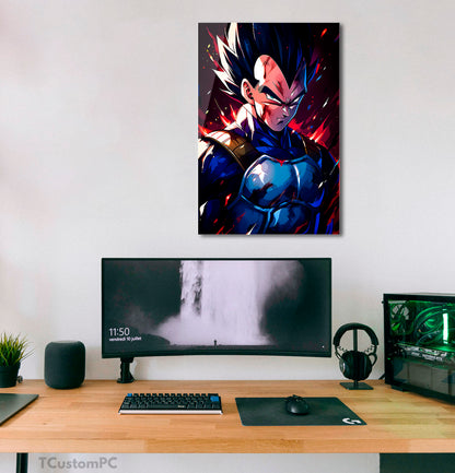 DBZ_Dragonball_Vegeta_8 painting