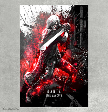 Pintura vetorial DMC5 dante