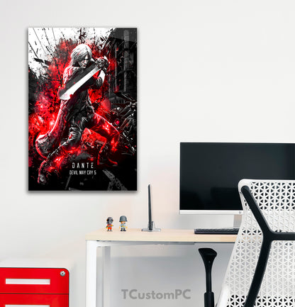 DMC5 dante vector painting